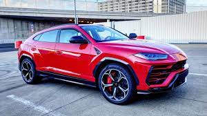 Lamborghini Urus Rosso Mars Motor1 Com Photos Red Lamborghini Lamborghini Cars Super Cars