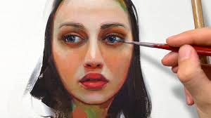 Step By Step Portrait Painting Lesson With Oil Paints Youtube Use a photograph so you can work without having to watch the clock and, if you don't know how to.