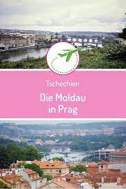 die moldau in prag ein fluss in der hauptstadt von tschechien die moldau tschechien prag