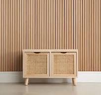 Pet MDF Wood Slat Wall European Akoestisch Paneel Akustik ...