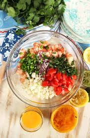 Ultimate home cooking guide explains how to make his favorite street food dish delicious shrimp tostada. Easy Shrimp Ceviche Recipe So Fresh Spend With Pennies
