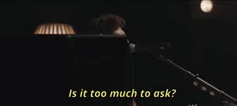 Lyrically, it's about realising the person you love doesn't love you we all want to be loved the way we love, right? Too Much To Ask Acoustic Gifs Find Share On Giphy