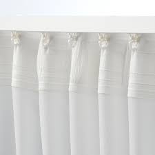 Wollen sie ein recht elegantes, edles wohnzimmer gestalten? Hilja 2 Gardinenschals Weiss 145x300 Cm Ikea Deutschland