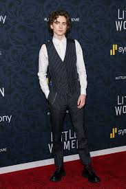 Black And Blue Movie Premiere Emma Watson Timothee Chalamet More Celebrities At The Little Women Red Carpet Premiere Timothee Chalamet Celebrities Fashion