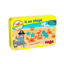 Juegos para mejorar la atención con juegos cooperativos leo va al barbero de devir (22,50€) edad recomendada: Juego De Viaje 4 En Playa Haba Bemybaby