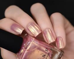 shimmer nail polish