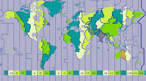 World Time Zones World Time Zones World Kids Education