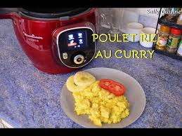 Poulet Riz Au Curry Au Cookeo Sally Cuisine Episode 3 Youtube Cookeo Cooking Recipes Recettecookeo Pouletc Slow Cooker Crock Pot Slow Cooker Cooker