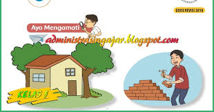 Kunci Jawaban Buku Tematik Tema 4 Kelas 3 Halaman 33 34 36 37 38 Administrasi Ngajar
