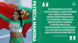 Patrícia mbengani bravo mamona comm (são jorge de arroios, lisboa, 21 de novembro de 1988) é uma atleta portuguesa de triplo salto, de ascendência angolana. Sporting Cp Modalidades S Tweet Os Jogos Olimpicos Estao A Chegar E A Patricia Mamona Esta Pronta Para Brilhar Atletismoscp Trendsmap