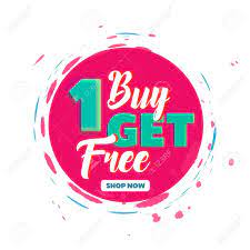 Also, some countries have laws requiring products to be sold at full price for a specific period of time before they can be put on how to find cheap buy one get one free deals online. Buy 1 Get 1 Free Sale Tag Special Offer Promotion Vector Illustration Royalty Free Cliparts Vectors And Stock Illustration Image 134592004