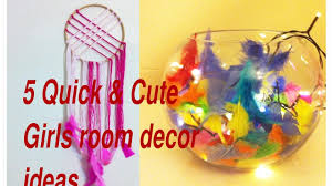 From modern to fun to rustic looks, here are some of the most awesome room decor ideas for teens, tweens and teenagers. 5 Quick Cute Girls Room 5 Minute Crafts Youtube