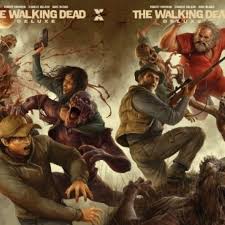 The Walking Dead Deluxe 13 18 Return To Print With New Dave Rapoza Connecting Covers Image Comics