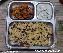 Chana Pulao Recipe Brown Chana Pulao Chickpeas Pulao Nams Corner Recipe In 2020 Pulao Recipe Recipes Chana Recipe