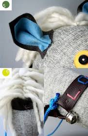 Steckenpferd Basteln Mahne Aus Wollgarn Ohren Aus Filz Steckenpferd Basteln Steckenpferd Basteln