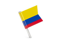 More icons from the public domain world flags icons icon set Square Flag Pin Illustration Of Flag Of Colombia
