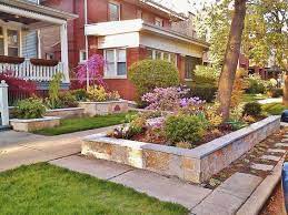 Parkway And Front Landscape Planters In Chicago By Brent Riechers Landscape Curb Appeal At Its Best Front Landscaping Landscape Projects Garden Edging