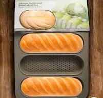 Tienda - Molde para hornear pan baguette, hecho de silicona ...