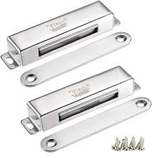 Printed on 30pt magnetic stock. Magnetic Door Catch Jiayi 4 Pack Kitchen Cabinet Magnet Heavy Duty 60 Lbs Stainless Steel Cupboard Magnets Latches For Closet Door Closing Drawer Latch Door Closure Catches