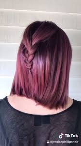Haarfarbentransformation Rosa Und Violette Pink And Violet Hair Color Transformation Pinkes Haar Violet Hair Colors Natural Red Hair Light Pink Hair