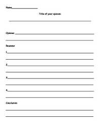There are thick lines at the top and bottom, with a dashed line in the center. Opinion Writing Template Bilingual English And Spanish By Picture Book Brain