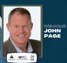 John Page Named Senior Vice President of Acrisure Arena, CV Firebirds, and  OVG360 Facilities