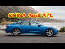 audi a7l 奧迪a7國產 定 了 車身超5米軸距超3米 2 0t動力或不足50萬 shanghai audi a7l sedan audi bmw bmw car