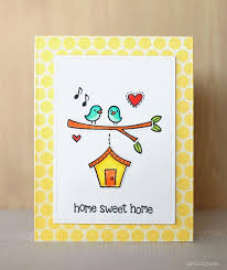 The cards also have 0.25mm rounded corners, but its best just to leave the corners on your design template: Deb Duty Photography Scrapbooking Home Sweet Home Card New Home Cards Cards Handmade Card Making Inspiration