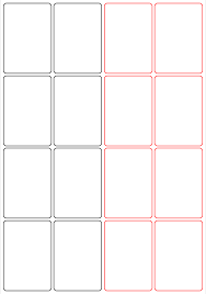Playing cards template file download choose size. 10 Best Blank Playing Card Printable Template For Word Printablee Com