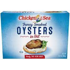 2 (8 oz) cans chicken of the sea whole oysters with liquid. Chicken Of The Sea Fancy Smoked Oysters 3 75oz Target