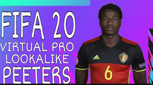 Retour en belgique pour le milieu de terrain guinéen. Fifa 20 Virtual Pro Lookalike Daouda Peeters Fifa20 Virtualprolookalike Peeters Youtube