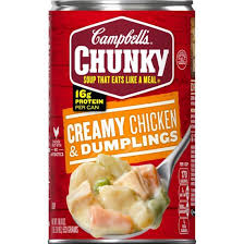 Maybe you would like to learn more about one of these? Is Campbell S Chunky Creamy Chicken Dumpling Soup Keto Sure Keto The Food Database For Keto