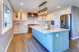 Ceramic, porcelain and natural stone, like marble, slate, travertine and granite, are all great at giving your kitchen floors timeless style. Best Flooring For The Farmhouse Style Home 50 Floor