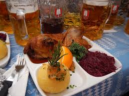 Sprinkle with salt or rosemary. Awesome Food At Oktoberfest In Munich Germany Meat More