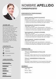 A veces las cosas sencillas son. Descarga Gratis Esta Plantilla De Curriculum De Empresa Para Llenar En Word Guarda Tu Curriculum Ejemplo Curriculum Empresarial Ejemplos De Curriculum Vitae