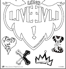 Pin By 9562813546 On Parties Descendants Coloring Pages Descendants Party Ideas Birthdays Disney Descendants Party