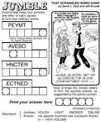 You can print it for learning, games playing, etc. Word Jumble Puzzles Printable Jumbled Words Jumble Word Puzzle Jumble Puzzle
