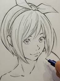 Doing anime drawings isn't easy, and you are probably wondering how to draw anime. çªªä¹‹å†… Eisaku è‹±ç­– On Twitter Manga Drawing Drawing People Manga Art