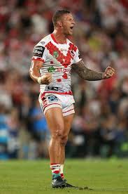 Tariq Sims Of The Dragons Rugby Players Rugby Men Rugby League