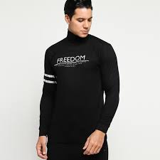 Bisa untuk kaos pribadi ataupun untuk kaos tim olahraga. Jual Vm Kerah Tinggi Lengan Panjang Kaos Pria Vm 025 Online April 2021 Blibli