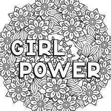 Take a deep breath and relax with these free mandala coloring pages just for the adults. Strong Women Coloring Pages 10 Printable Coloring Pages For Badass Women Who Are Changi In 2021 Coloring Pages For Girls Printable Coloring Pages Quote Coloring Pages