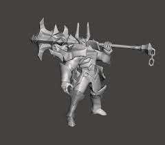 Pretty fun skin, a lot of space to work with since his ult is a full environment swap. Mordekaiser 3d Model Cgtrader