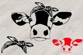 Download Cricut Free Cow Head Svg In 2021 Cow Clipart Cow Vector Cow Head
