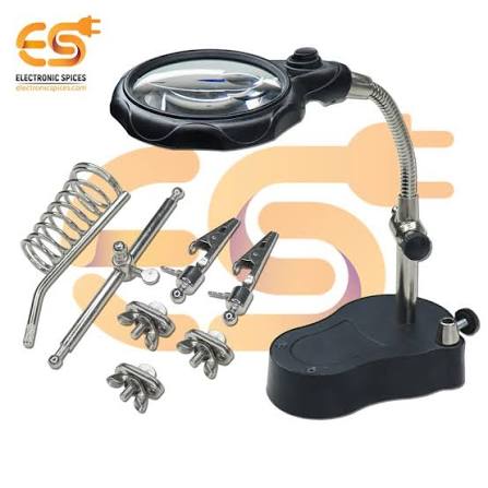 LED Light with Soldering Stand