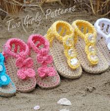 Crochet Pattern 211 Baby Sandal 2 Versions And Free Etsy Crochet Baby Sandals Pattern Crochet Baby Sandals Crochet Baby Patterns