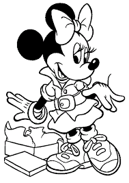Includes images of baby animals, flowers, rain showers, and more. Free Printable Minnie Mouse Coloring Pages For Kids
