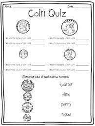 The ultimate quiz on coin collecting. Coin Quiz Assessment Match And Identify Quarter Dime Nickel Penny