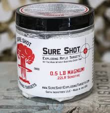 Note* these targets are not manufactured by tannerite® sports llc and do not have the same insensitive properties as tannerite® brand rifle targets. Sure Shot Exploding Targets Home Page