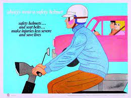 Subliminal self should not tire in conducting safety drills and training. Helmet Helmet Safety Posters