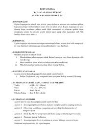 Perubahan panjang silinder ubi kentang. Kertas Kerja Kajian Lapangan Biologi Tingkatan 4
